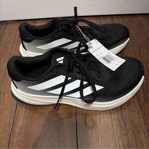 Adidas supernova rise 2 black white Sneakers NEW NWT 6.5 38 women’s running